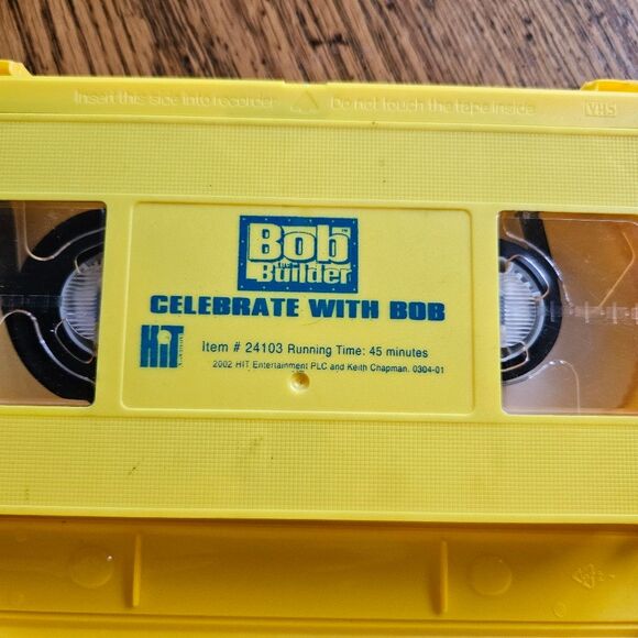 Bob the Builder VHS Tape Celebrate with Bob #collectible #nostalgia #vintage - Picture 3 of 4